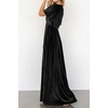 image:imageRVivimos Womens Fall Velvet Maxi Dress 2026 Short Sleeve V Neck Elegant Vintage Flowy Long DressesBlack