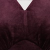 image:imageRVivimos Womens Fall Velvet Maxi Dress 2026 Short Sleeve V Neck Elegant Vintage Flowy Long DressesBurgundy