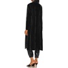 image:imageRVivimos Womens Long Cardigans Fall Velvet Long Sleeve Open Front Side Slit Loose Casual Jackets Duster Coat with PocketsBlack