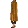 image:imageRVivimos Womens Long Cardigans Fall Velvet Long Sleeve Open Front Side Slit Loose Casual Jackets Duster Coat with PocketsBrown