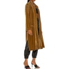 image:imageRVivimos Womens Long Cardigans Fall Velvet Long Sleeve Open Front Side Slit Loose Casual Jackets Duster Coat with PocketsBrown