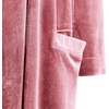 image:imageRVivimos Womens Long Cardigans Fall Velvet Long Sleeve Open Front Side Slit Loose Casual Jackets Duster Coat with PocketsPink
