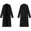 image:imageRVivimos Womens Long Sleeves Casual Velvet Jacket Open Front Cardigan Coat OuterwearBlack
