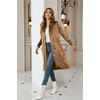 image:imageRVivimos Womens Long Sleeves Casual Velvet Jacket Open Front Cardigan Coat OuterwearBrown