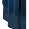 image:imageRVivimos Womens Ruffled Asymmetric Long Velvet Blazers Coat Casual JacketsDark Blue