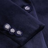 image:imageRVivimos Velvet Blazers for Women 2026 Fall Winter Casual Long Sleeve Front Button Warm Jackets Coat with PocketsNavy Blue