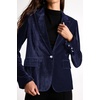 image:imageRVivimos Velvet Blazers for Women 2026 Fall Winter Casual Long Sleeve Front Button Warm Jackets Coat with PocketsNavy Blue