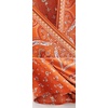 image:imageRVivimos Women Summer Short Sleeve Casual Bohemian Beach Ruffle Floral Print Bow Tie Short Sun DressOrange1