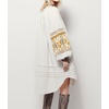 image:imageRVivimos Womens Autumn Long Sleeve Embroidery Oversized Single Breasted Button Up Dresses with PocketsBeige