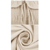 image:imageRVivimos Womens Linen Fall Long Sleeves Stripes Ruffled Boho Casual ALine Flowy Midi DressesBeige
