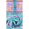 image:imageRVivimos Womens Long Sleeve Floral Casual Print Cotton Mini Tunic DressDark Skyblue