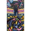 image:imageRVivimos Womens Long Sleeve Floral Casual Print Cotton Mini Tunic DressNavyblue