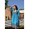 image:imageRVivimos Womens Long Sleeve Floral Print Retro V Neck Tassel Bohemian Midi DressesDarkturquoise