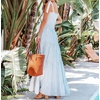 image:imageRVivimos Womens Summer Cotton Adjustable Straps Stripe Casual Flowy A Line Maxi Pockets DressBluestripe