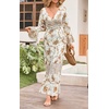 image:imageRVivimos Womens Summer Long Sleeve Cardigan Sexy Maxi DressesWhite