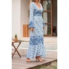 image:imageRVivimos Womens Summer Long Sleeve Cardigan Sexy Maxi DressesWhiteblue