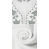image:imageRVivimos Womens V Neck Bell Sleeve Vintage Floral Embroidered High Low Long DressesWhite