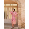 image:imageRVivimos Womens Vintage Floral Print Beach Boho Cardigan Kimono Maxi Swimwear Cover up Dress WrapLightpink