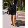 image:imageRVivimos Cotton Casual Dresses for Women Long Sleeve V Neck Tiered Flowy Mini Tunic DressBlack