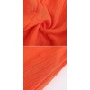 image:imageRVivimos Summer Dress for Women Cotton Puff Sleeves Boho Casual Loose Babydoll Mini Dress with PocketsOrange