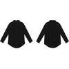image:imageRVivimos Womens Fall Cotton Long Sleeve Oversized Loose Casual Button Down Shirts Blouses with PocketBlack