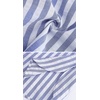 image:imageRVivimos Womens Fall Cotton Long Sleeves Roll Up Striped Casual V Neck Button Down Shirts BlousesNavyblue2