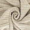 image:imageRVivimos Womens Fall Dresses Lantern Sleeve V Neck Stretchy Ribbed Knit ALine Tiered Mini Skater DressKhaki