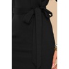 image:imageRVivimos Womens Fall Sweater Dress Casual Long Sleeve Crew Neck Elastic Knit Elegant Mini Dress with BeltBlack