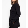 image:imageRVivimos Womens Long Sleeve Button Down Shirts Fall Winter Casual Loose Waffle Knit TopsBlack
