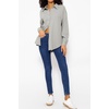 image:imageRVivimos Womens Long Sleeve Button Down Shirts Fall Winter Casual Loose Waffle Knit TopsGrey
