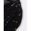 image:imageRVivimos Womens Long Sleeve Crop Tops Fall Winter Sequin Bow Tie Glitter Fashion Casual Tops BlousesBlack