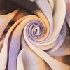 image:imageRVivimos Womens Long Sleeve Tie Dye Henley V Neck Button Up Loose Flowy Midi Dress with BeltWhite Purple