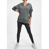 image:imageRVivimos Womens Oversized Sweatshirts Fall Essential Hoodies Pullover Cotton Long Sleeve Button Up Casual Tops with PocketsDarkgrey