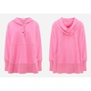 image:imageRVivimos Womens Oversized Sweatshirts Fall Essential Hoodies Pullover Cotton Long Sleeve Button Up Casual Tops with PocketsPink