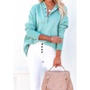 image:imageRVivimos Womens Oversized Sweatshirts Fall Essential Hoodies Pullover Cotton Long Sleeve Button Up Casual Tops with PocketsSkyblue