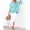 image:imageRVivimos Womens Oversized Sweatshirts Fall Essential Hoodies Pullover Cotton Long Sleeve Button Up Casual Tops with PocketsSkyblue