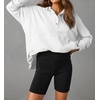 image:imageRVivimos Womens Oversized Sweatshirts Fall Essential Hoodies Pullover Cotton Long Sleeve Button Up Casual Tops with PocketsWhite
