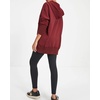 image:imageRVivimos Womens Oversized Sweatshirts Fall Essential Hoodies Pullover Cotton Long Sleeve Button Up Casual Tops with PocketsWinered