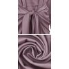 image:imageRVivimos Womens Satin Dress Long Sleeve Casual Wrap Ruched Tie Waist Party Mini DressMauve