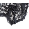 image:imageRVivimos Womens Sleeveless Backless Asymmetrical Layered Lace Long Dress with Slip Two PiecesBlack