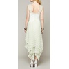 image:imageRVivimos Womens Sleeveless Backless Asymmetrical Layered Lace Long Dress with Slip Two PiecesMint Green
