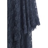 image:imageRVivimos Womens Sleeveless Backless Asymmetrical Layered Lace Long Dress with Slip Two PiecesNavy Blue