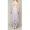 image:imageRVivimos Womens Sleeveless Backless Asymmetrical Layered Lace Long Dress with Slip Two PiecesPurple