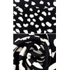 image:imageRVivimos Womens Summer Cotton Boho Irregular Polka Dot Print Ruffled ALine Flowy Midi SkirtsBlack