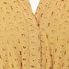 image:imageRVivimos Womens Summer Cotton Eyelet Dress 2026 Short Sleeve V Neck Elastic Waist Embroidered Hollow Out ALine Mini DressYellow