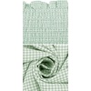 image:imageRVivimos Womens Summer Cotton Plaid Puff Sleeves Bow Casual OffShoulder Boho Midi DressPlaidgreen