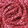 image:imageRVivimos Womens Summer Cotton Short Sleeve Irregular Dots Ruffles Wrap Flowy Midi DressRed