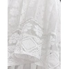 image:imageRVivimos Womens Summer Lace Sundress Adjustable Spaghetti Strap Boho Tassel Asymmetrical Hem Sexy Beach Floral Midi DressWhite