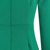 image:imageRVivimos Womens Winter Long Sleeve V Neck Ruffles Sweater Dresses Mini DressesGreen