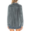 image:imageRVivimos Womens Winter Velvet Long Sleeve Button Down Casual Tops ShirtsDark Gray